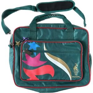 Vintage 1996 Atlanta Olympics Broadcaster Messenger Shoulder Computer Bag VTG